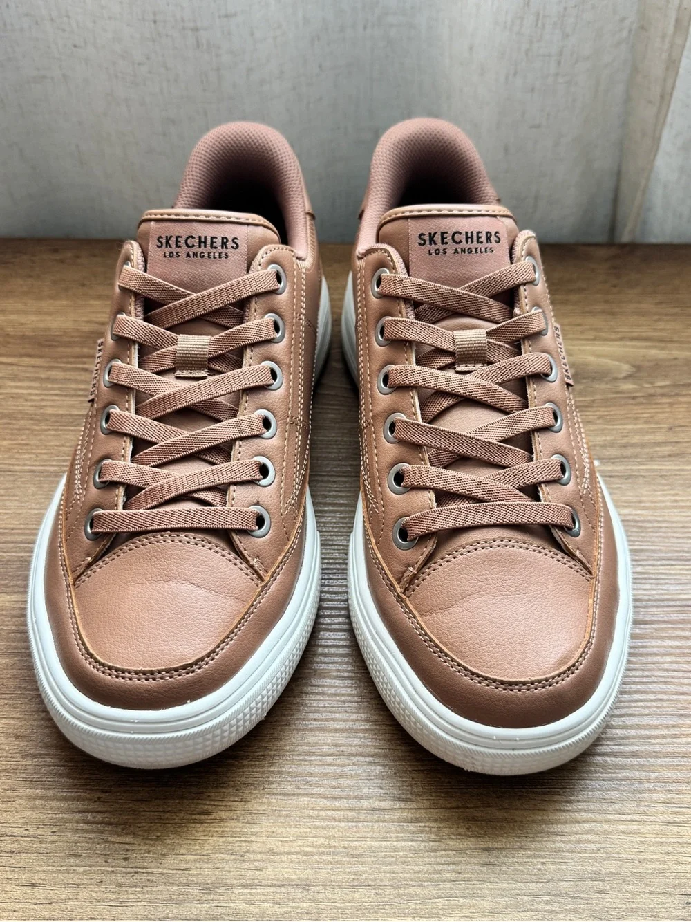 Skechers Slip-ins Arch Fit Arcade Tan Lace Up Sneakers Mens 9